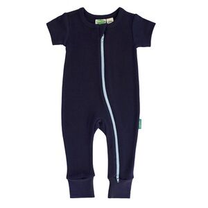 Parade Organic Essentials '2-Way' Zip Romper - Short Sleeve size 12-18 months